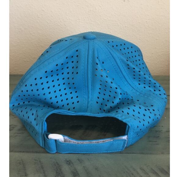 Lexus Mesh Turquoise Blue Adjustable Self Fastener Ball Cap NWOT Never Worn - Picture 2 of 3